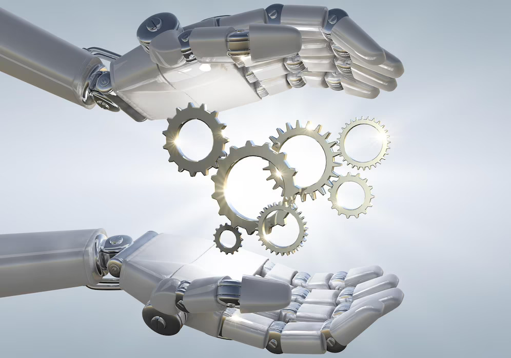 3d-rendering-robot-hand-holding-metal-3d-mechanical-gear_181624-58873
